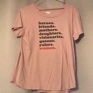 Pastel pink WOMEN top